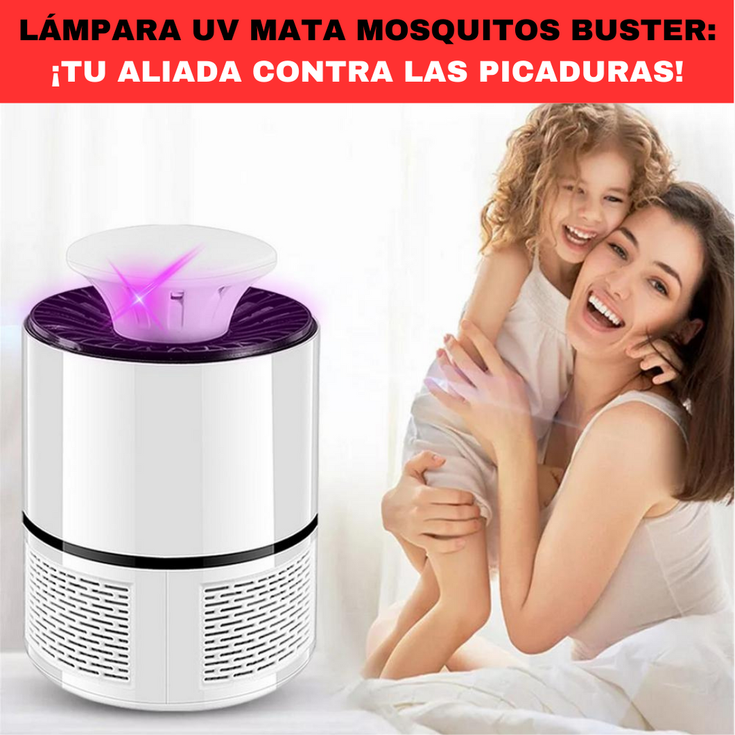 LAMPARA UV MATA MOSQUITOS BUSTER.