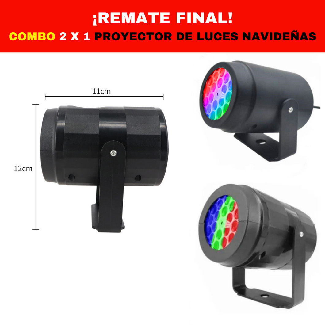 PROYECTOR DE LUCES NAVIDEÑAS SPARKLE.